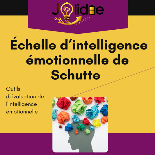Test Intelligence Émotionnelle (Schutte) – Développez vos compétences relationnelles | Jolidée (téléchargeable)